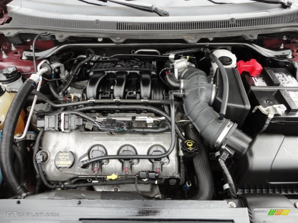2009 Ford Flex SEL 3.5 Liter DOHC 24-Valve VVT Duratec V6 Engine Photo #57309511