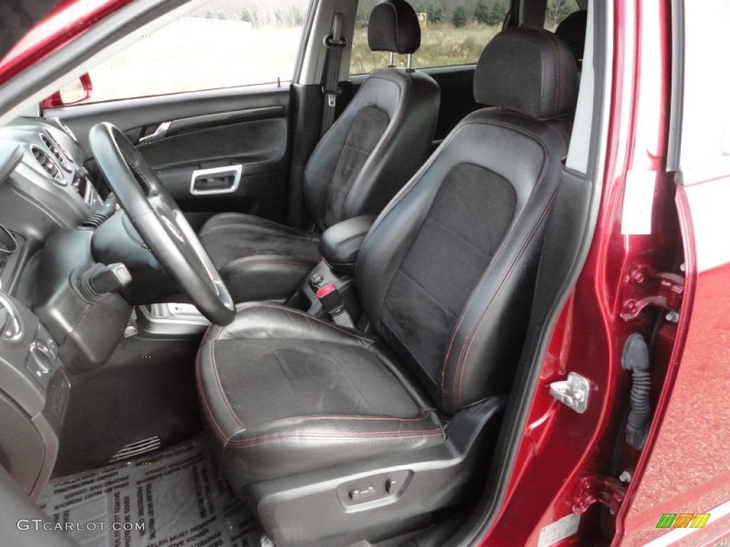 Black Interior 2008 Saturn VUE Red Line AWD Photo #57310072
