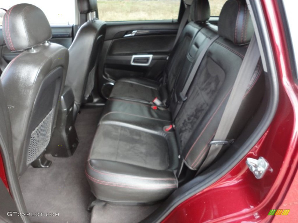 Black Interior 2008 Saturn VUE Red Line AWD Photo #57310081