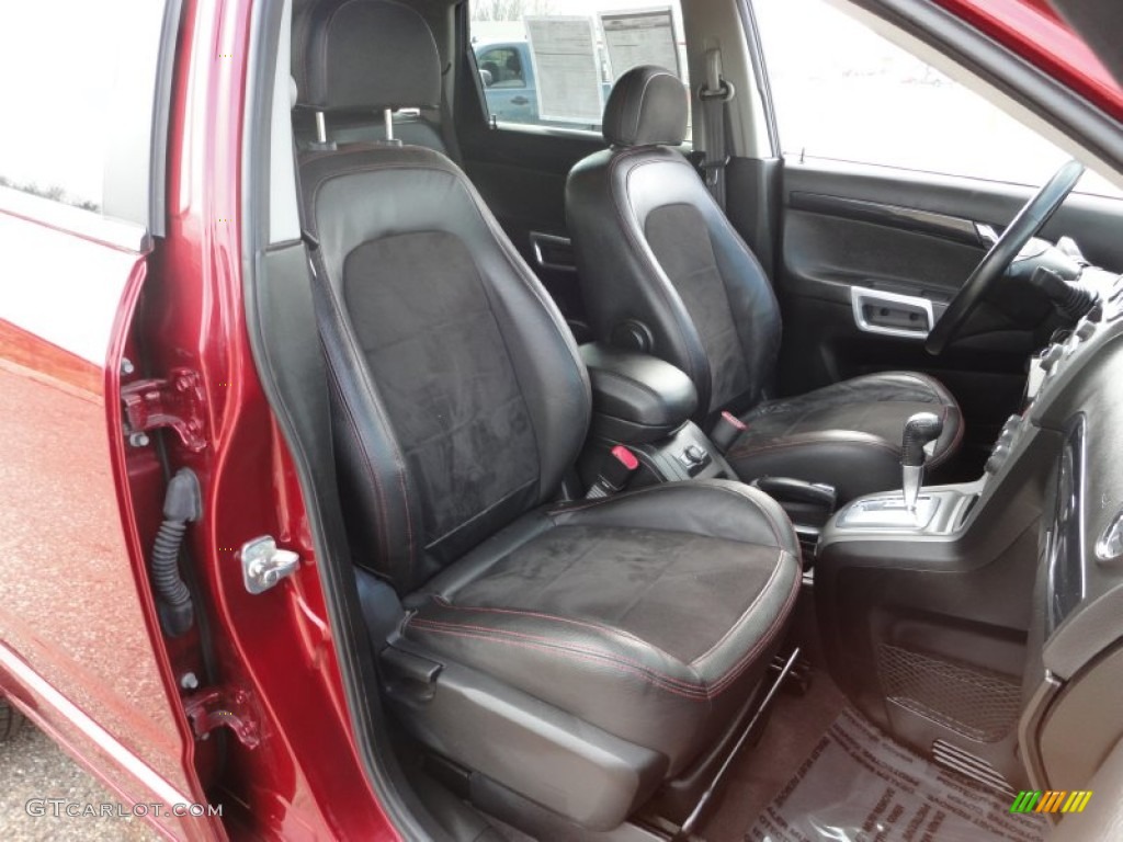 Black Interior 2008 Saturn VUE Red Line AWD Photo #57310201