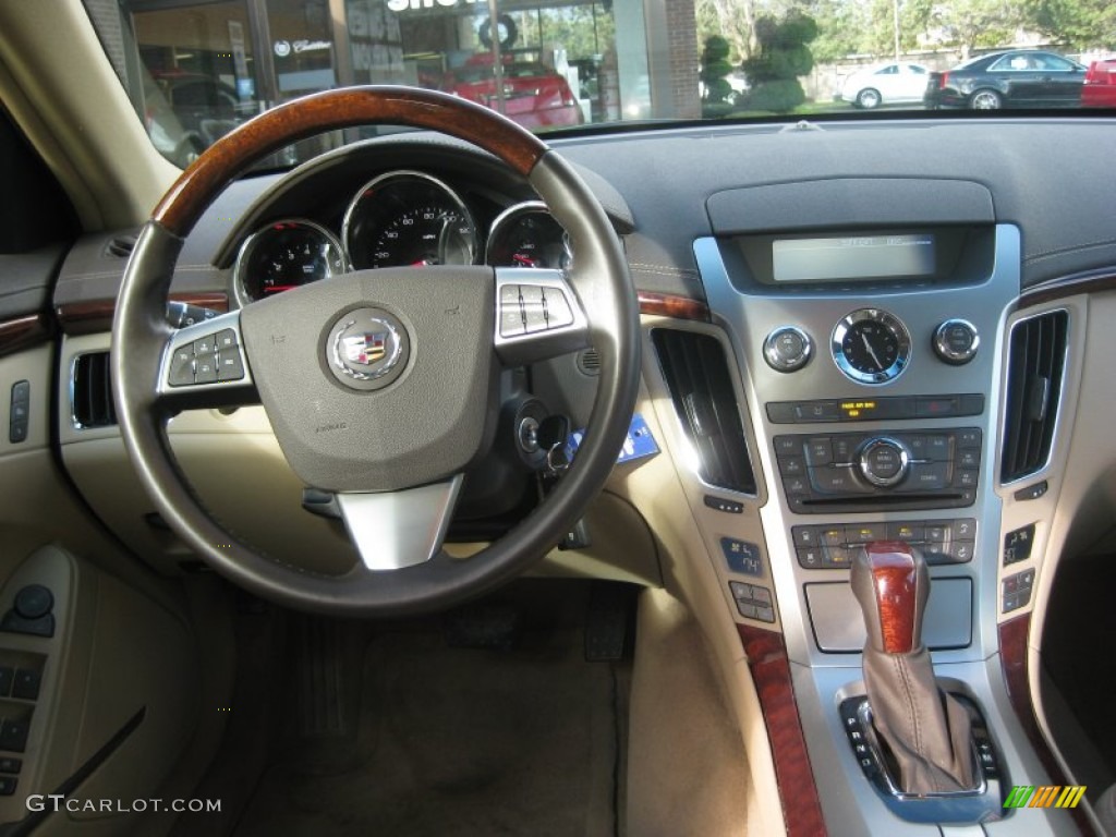 2009 CTS 4 AWD Sedan - Crystal Red / Cashmere/Cocoa photo #10