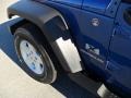 2009 Deep Water Blue Pearl Coat Jeep Wrangler X 4x4  photo #26