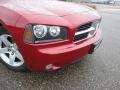 2008 Inferno Red Crystal Pearl Dodge Charger SXT  photo #13