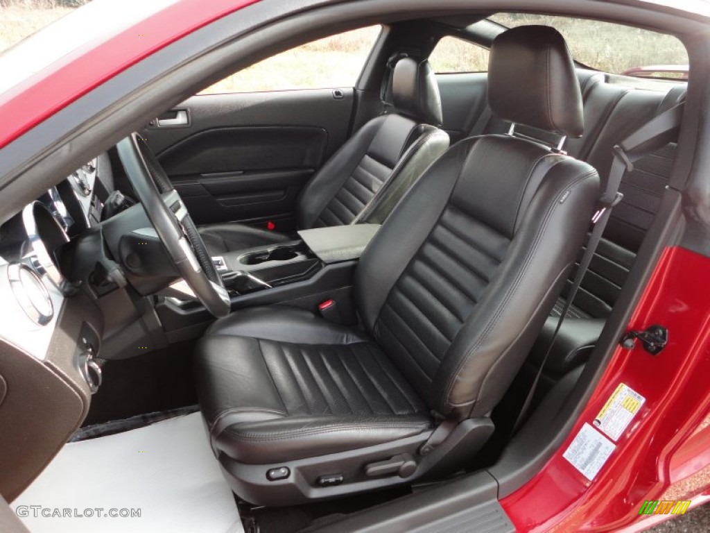 Dark Charcoal Interior 2008 Ford Mustang GT Premium Coupe Photo #57311790