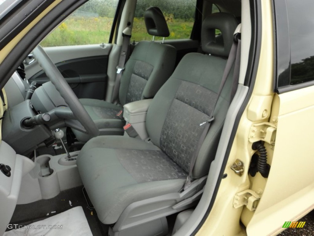 2007 PT Cruiser Touring - Pastel Yellow / Pastel Slate Gray photo #6