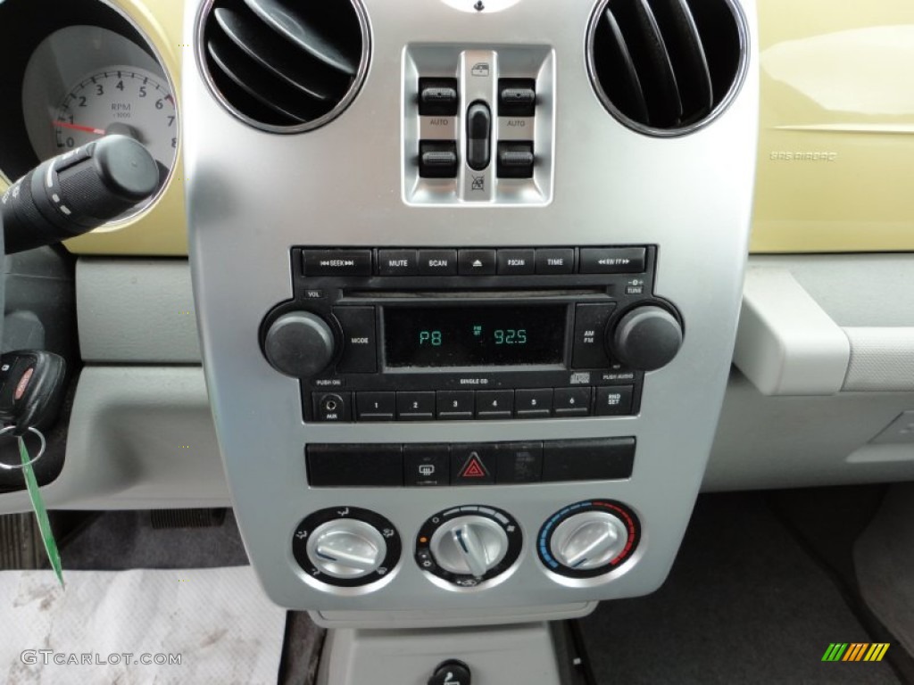 2007 PT Cruiser Touring - Pastel Yellow / Pastel Slate Gray photo #9