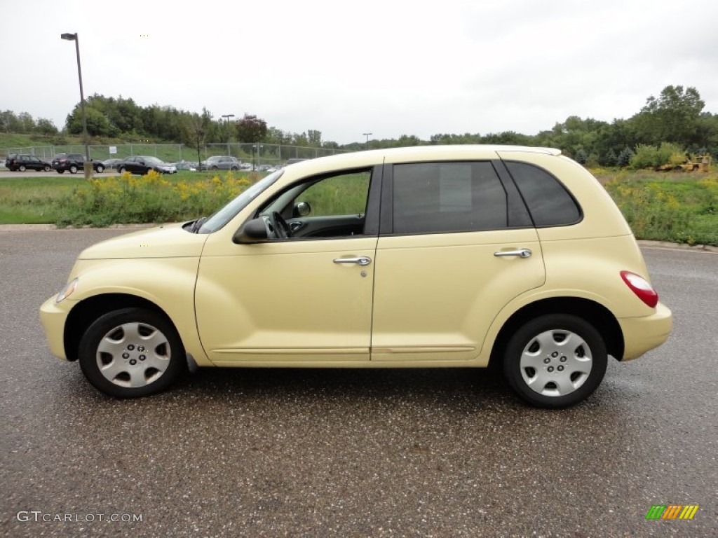 2007 PT Cruiser Touring - Pastel Yellow / Pastel Slate Gray photo #16