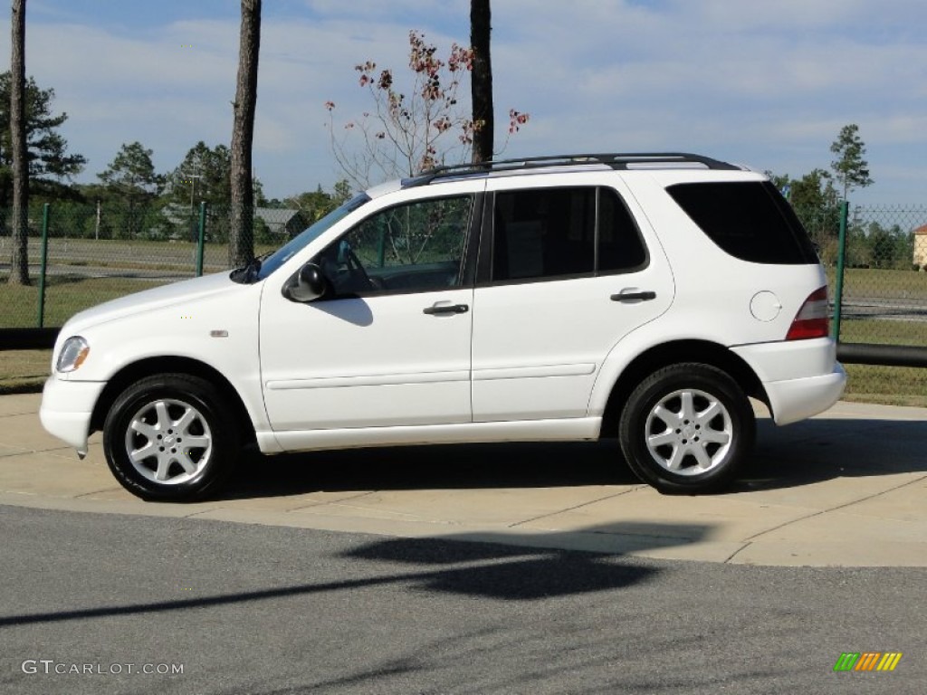 1999 ML 430 4Matic - Polar White / Grey photo #8