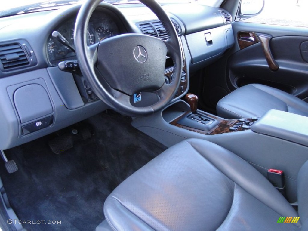 Grey Interior 1999 Mercedes-Benz ML 430 4Matic Photo #57312352