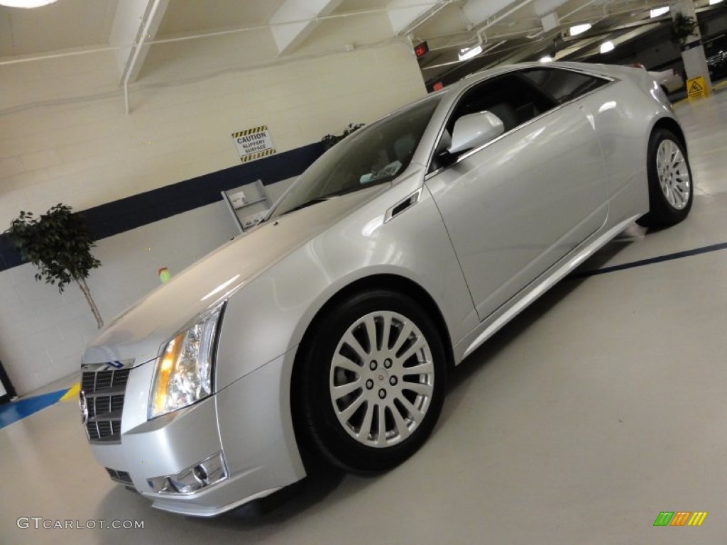 Radiant Silver Metallic 2011 Cadillac CTS 4 AWD Coupe Exterior Photo #57312562