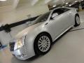Radiant Silver Metallic 2011 Cadillac CTS 4 AWD Coupe Exterior