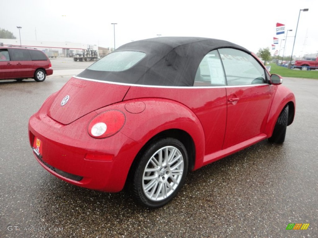 Salsa Red 2007 Volkswagen New Beetle 2.5 Convertible Exterior Photo #57312762