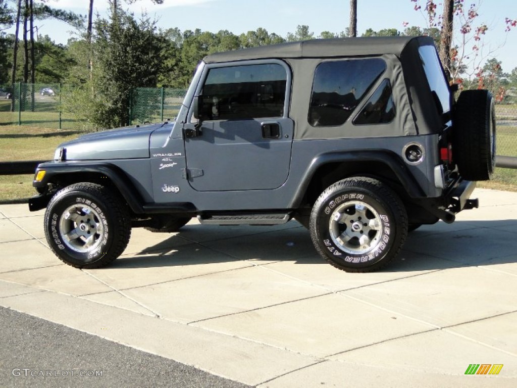 2001 Jeep Wrangler Sport 4x4 Custom Wheels Photo #57313057