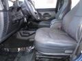 2001 Steel Blue Pearl Jeep Wrangler Sport 4x4  photo #13