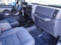 2001 Steel Blue Pearl Jeep Wrangler Sport 4x4  photo #21