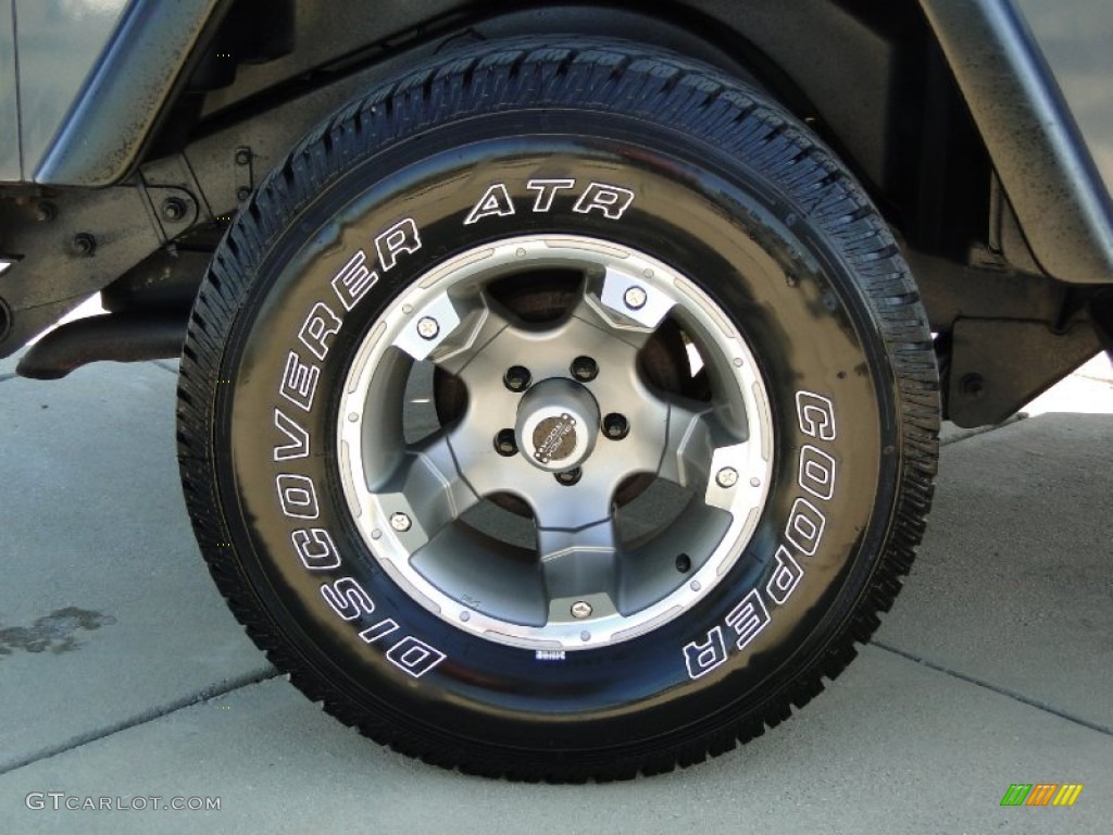 2001 Wrangler Sport 4x4 - Steel Blue Pearl / Agate Black photo #26