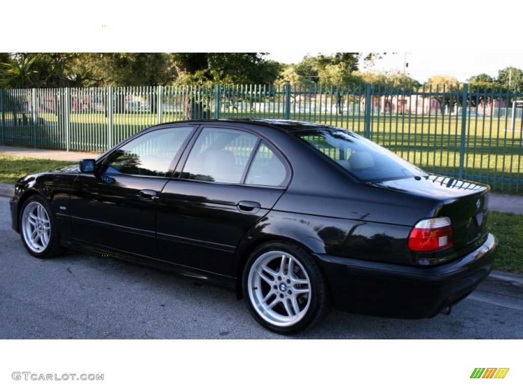 Black Sapphire Metallic 2003 BMW 5 Series 540i Sedan Exterior Photo #57313972