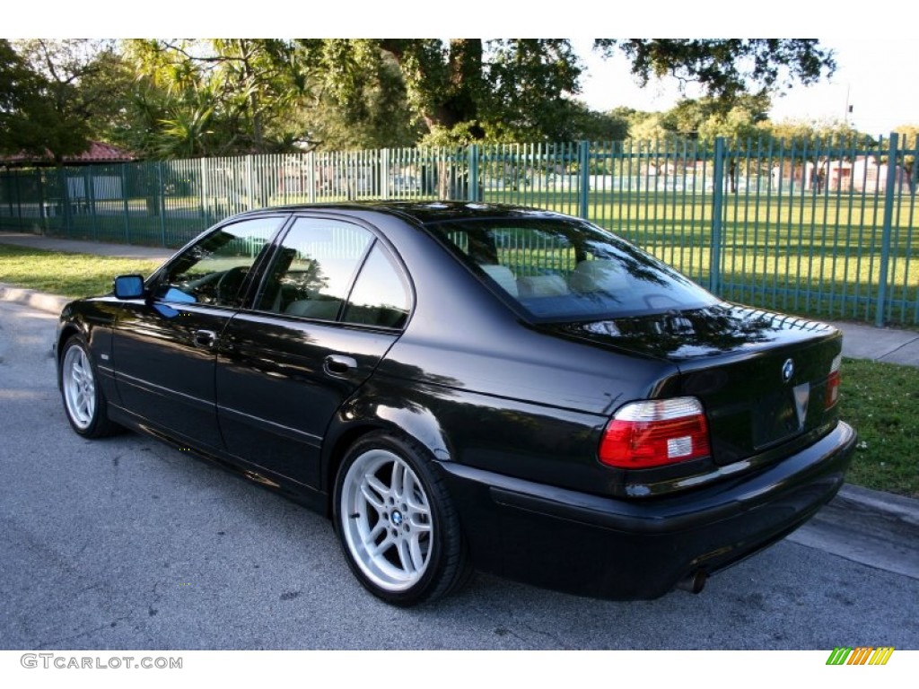 Black Sapphire Metallic 2003 BMW 5 Series 540i Sedan Exterior Photo #57313981