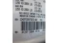 PW1: Stone White 2007 Dodge Grand Caravan Cargo Van Color Code
