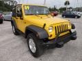 2009 Detonator Yellow Jeep Wrangler X 4x4  photo #11