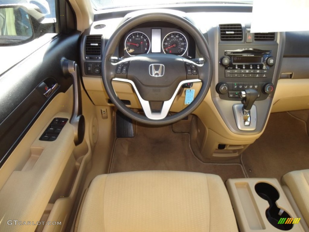 2009 Honda CR-V EX Ivory Dashboard Photo #57316552