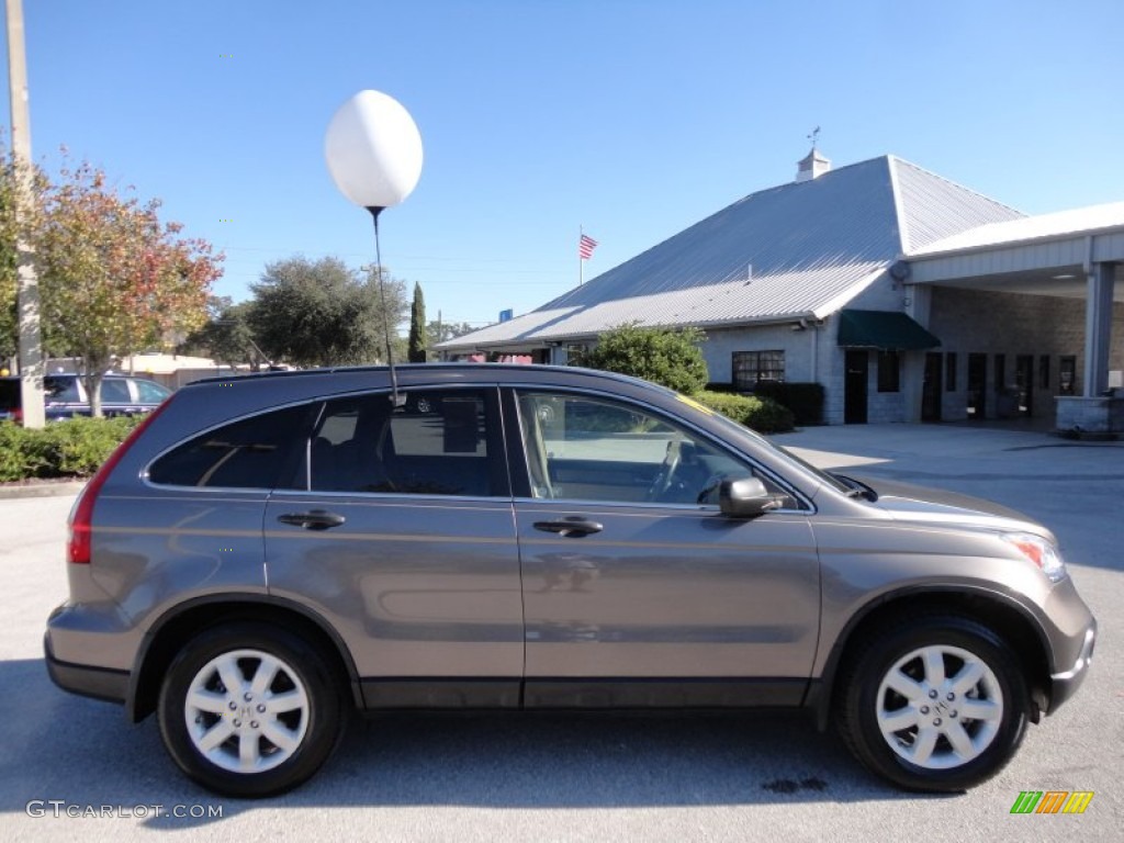 2009 CR-V EX - Urban Titanium Metallic / Ivory photo #10