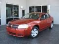 2008 Sunburst Orange Pearl Dodge Avenger SE  photo #1