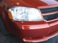 2008 Sunburst Orange Pearl Dodge Avenger SE  photo #4