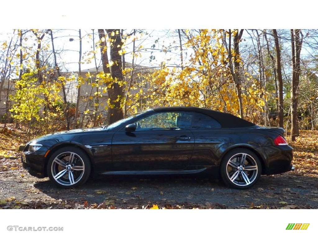 Black Sapphire Metallic 2008 BMW M6 Convertible Exterior Photo #57317077