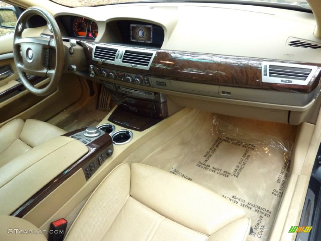 2006 7 Series 750Li Sedan - Sterling Grey Metallic / Dark Beige/Beige III photo #21