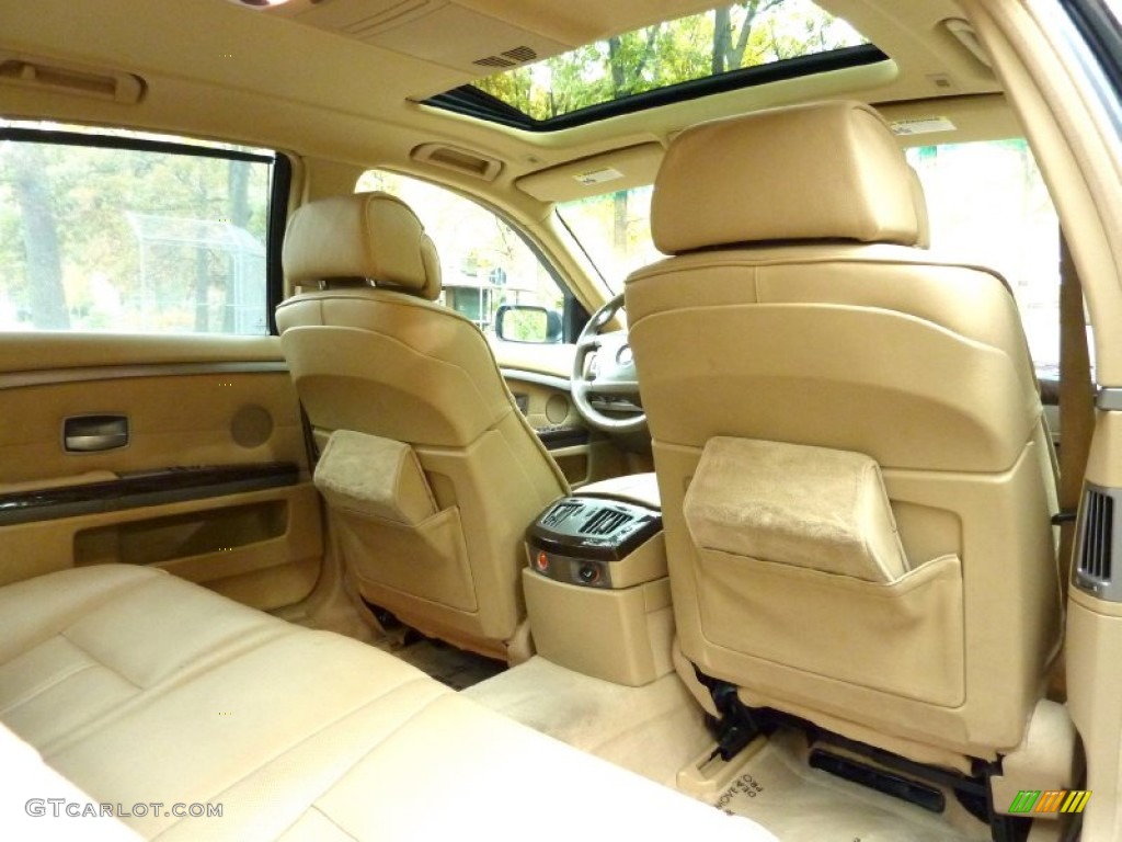 2006 7 Series 750Li Sedan - Sterling Grey Metallic / Dark Beige/Beige III photo #26