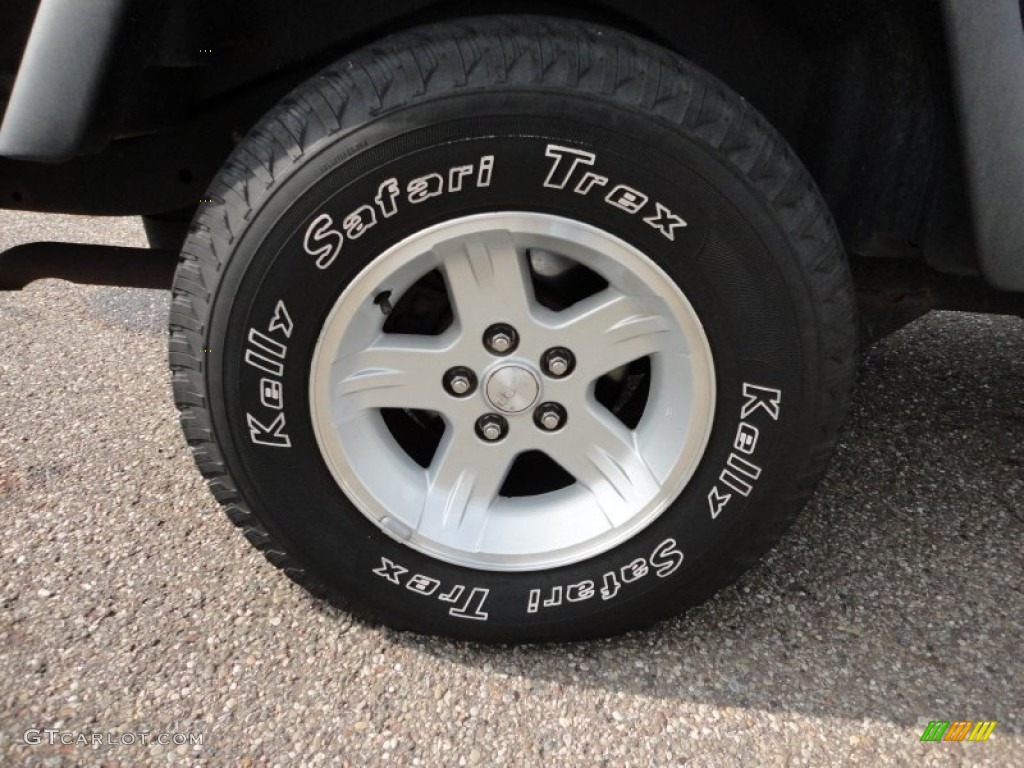 2004 Wrangler Unlimited 4x4 - Black / Dark Slate Gray photo #4