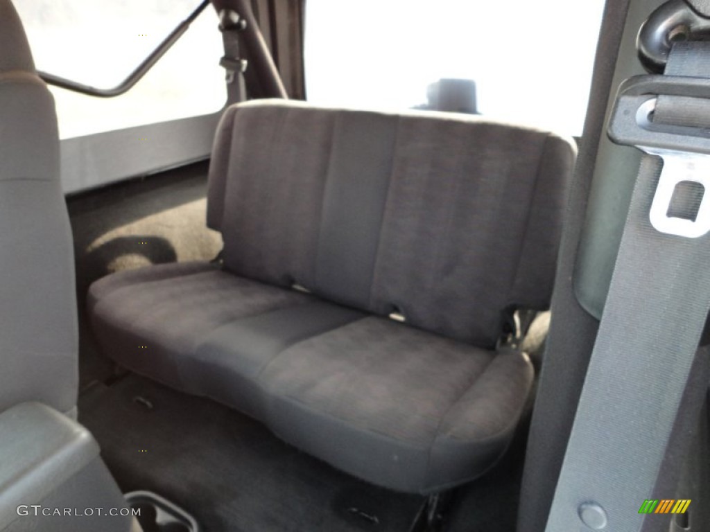 2004 Wrangler Unlimited 4x4 - Black / Dark Slate Gray photo #7