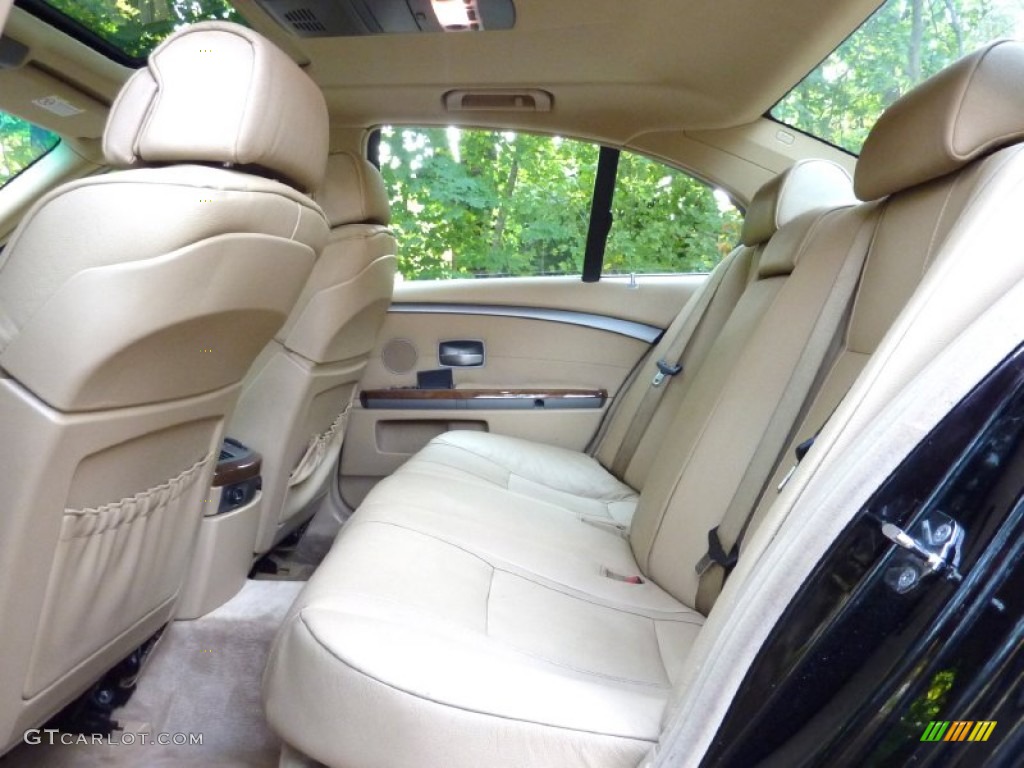 2003 7 Series 745i Sedan - Black Sapphire Metallic / Black/Black photo #21