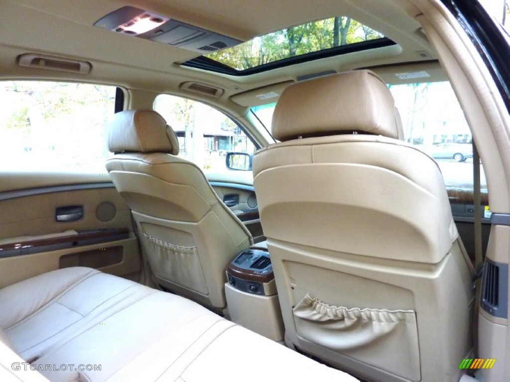 2003 7 Series 745i Sedan - Black Sapphire Metallic / Black/Black photo #23