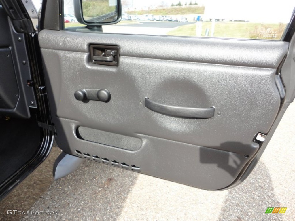 2004 Wrangler Unlimited 4x4 - Black / Dark Slate Gray photo #21