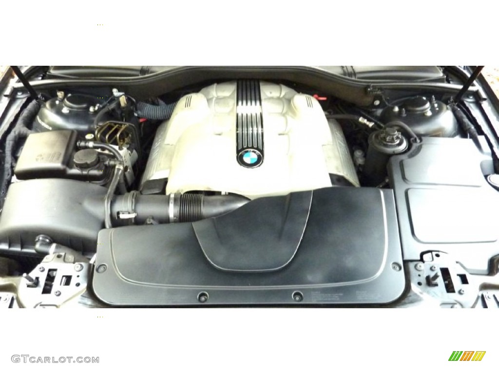 2003 7 Series 745i Sedan - Black Sapphire Metallic / Black/Black photo #24