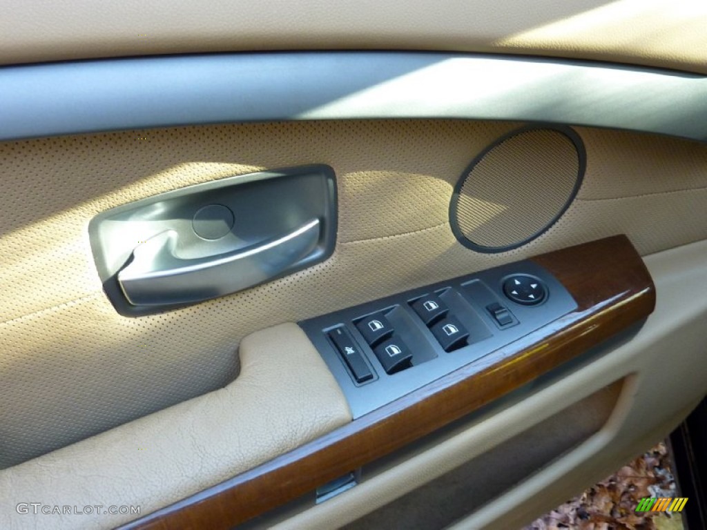 2002 7 Series 745i Sedan - Black Sapphire Metallic / Beige III photo #12