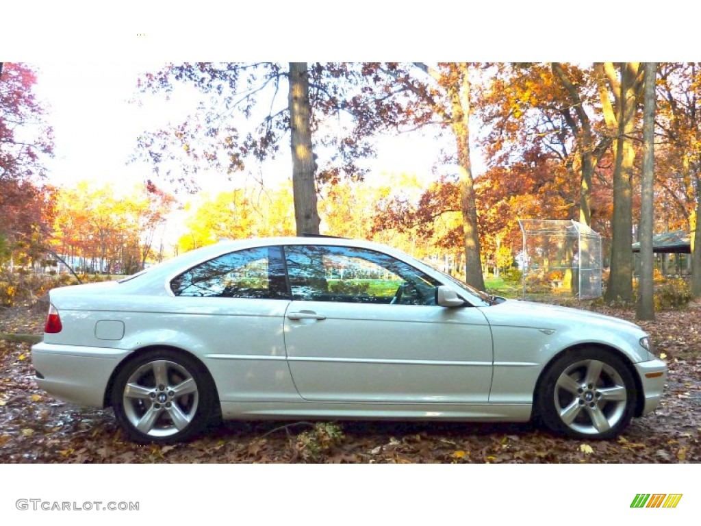 2006 3 Series 325i Coupe - Alpine White / Black photo #10