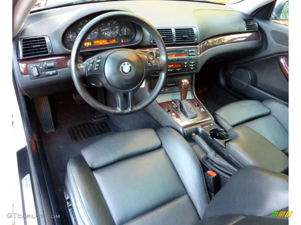 2006 3 Series 325i Coupe - Alpine White / Black photo #15