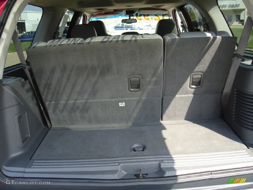 2003 Expedition XLT 4x4 - Laser Red Tinted Metallic / Flint Grey photo #24
