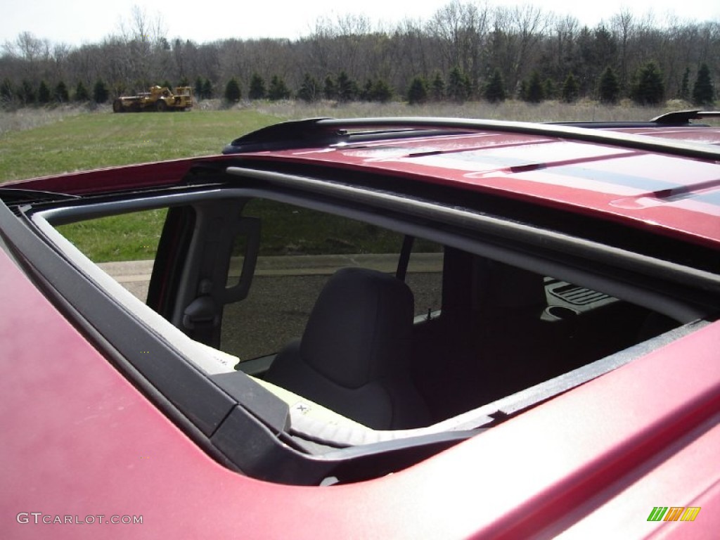 2003 Expedition XLT 4x4 - Laser Red Tinted Metallic / Flint Grey photo #32