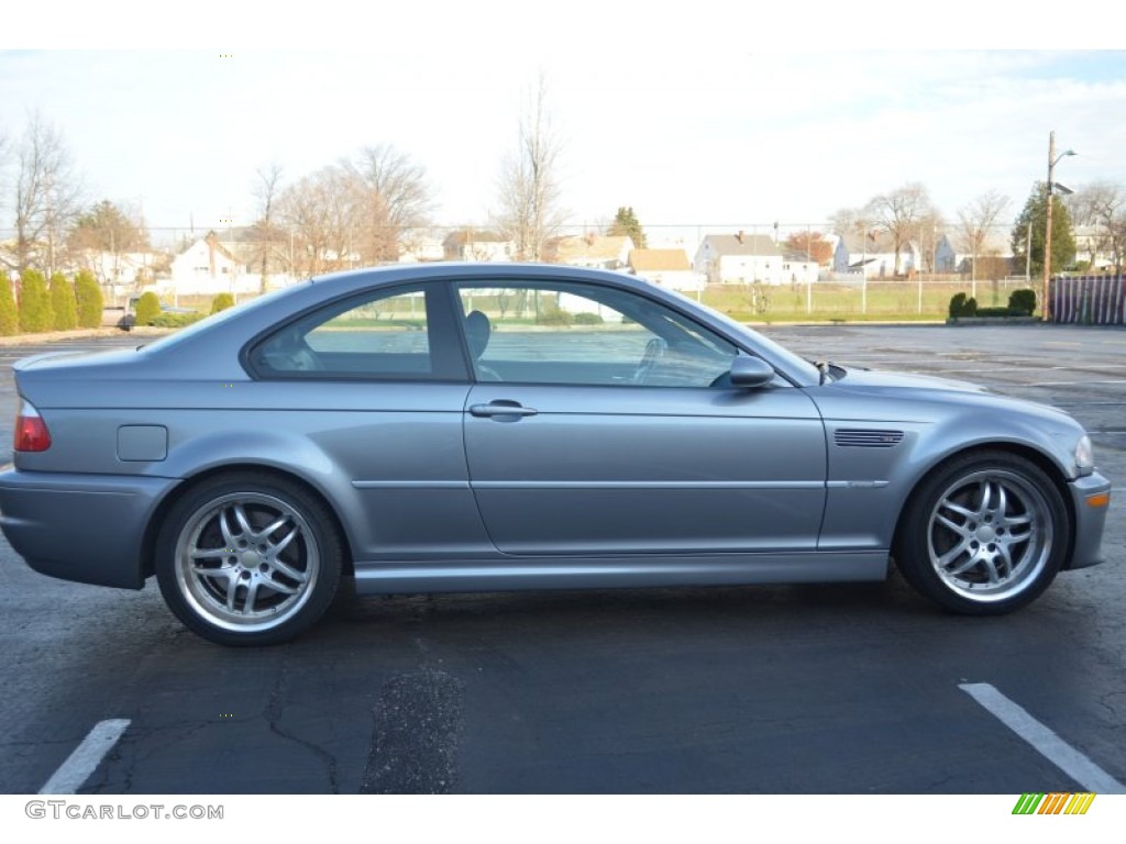 Silver Grey Metallic 2003 BMW M3 Coupe Exterior Photo #57320650