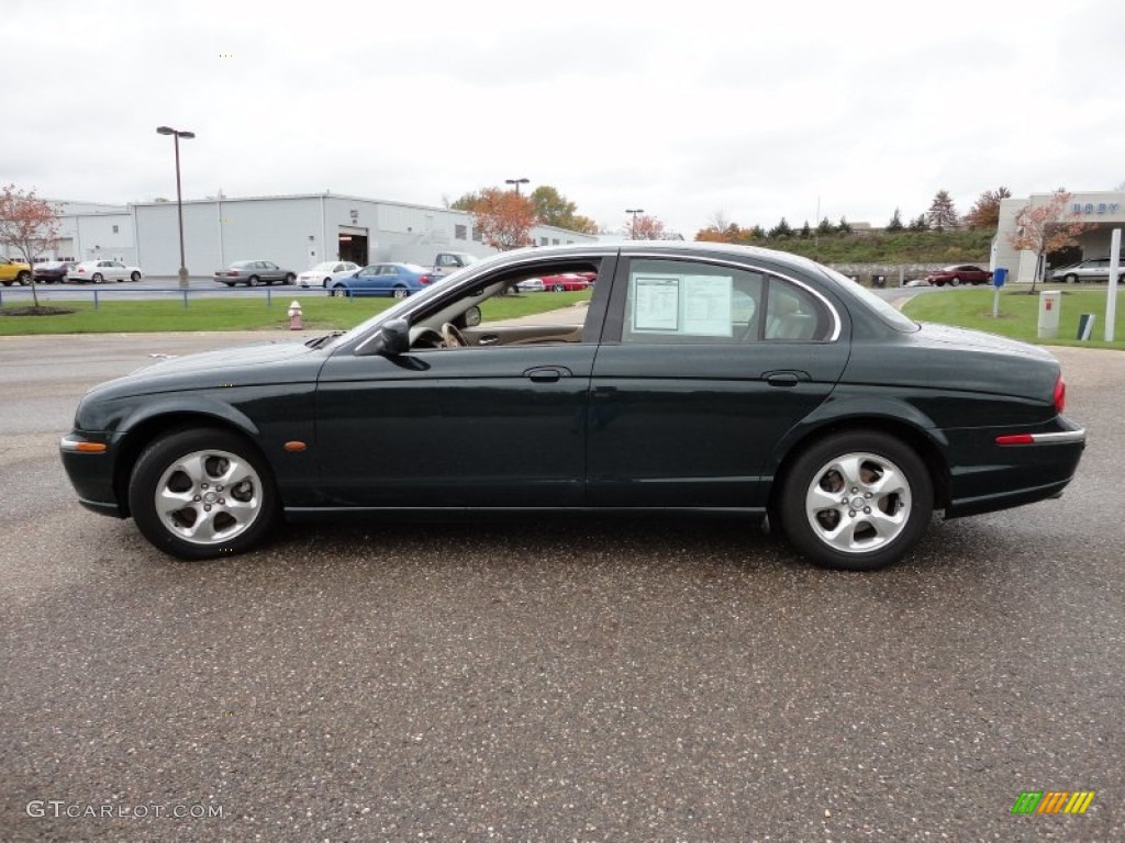 Aspen Green Metallic 2002 Jaguar S-Type 3.0 Exterior Photo #57320662