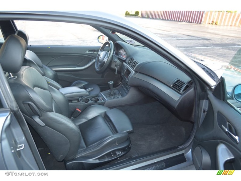 Black Interior 2003 BMW M3 Coupe Photo #57320740