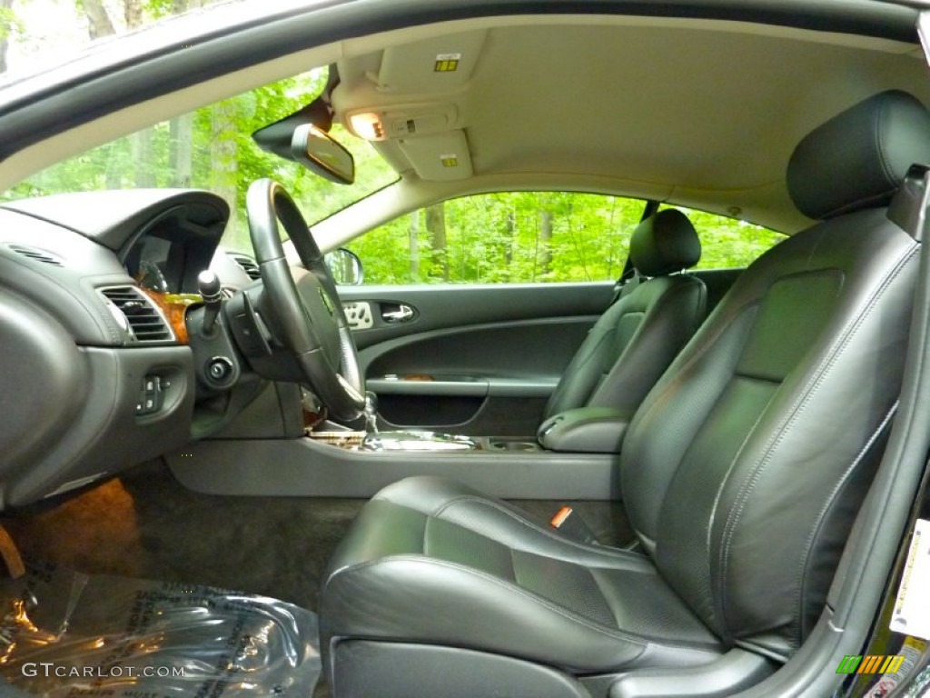 2008 XK XK8 Coupe - Ebony Black / Charcoal photo #18