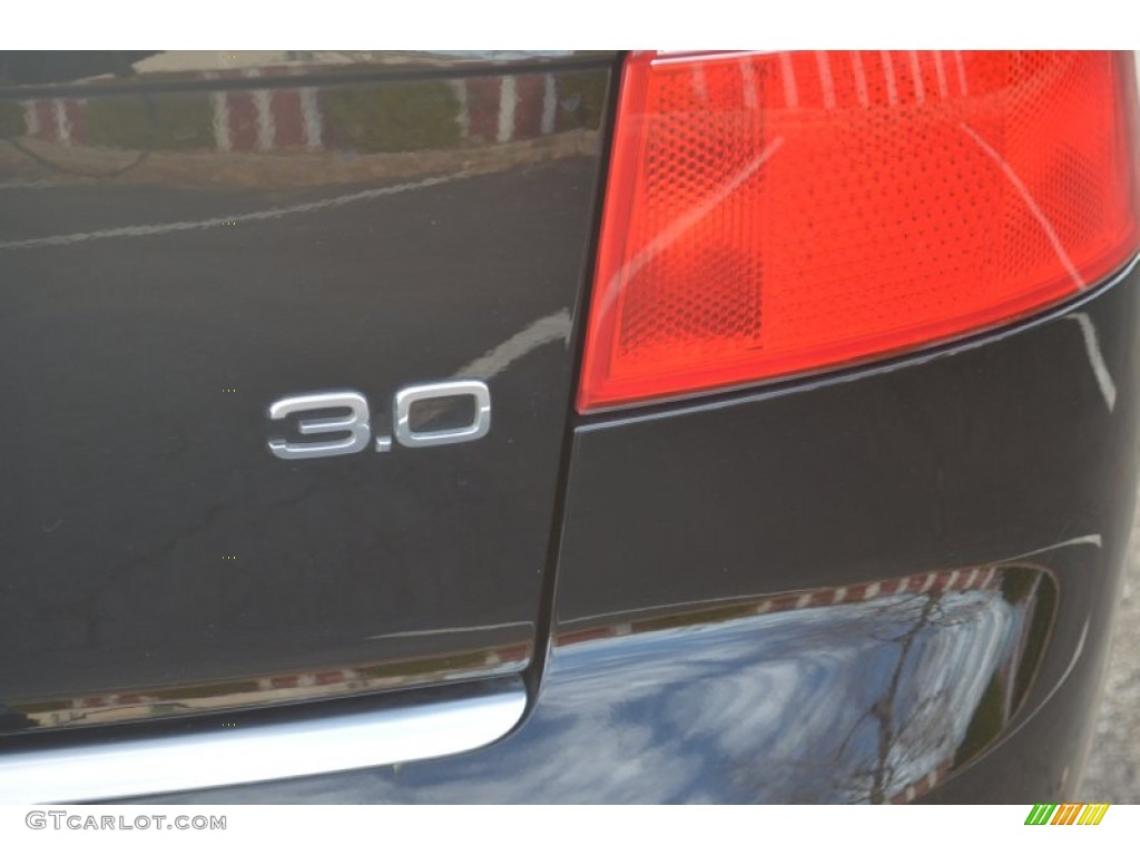 2005 Audi A4 3.0 Sedan Marks and Logos Photos