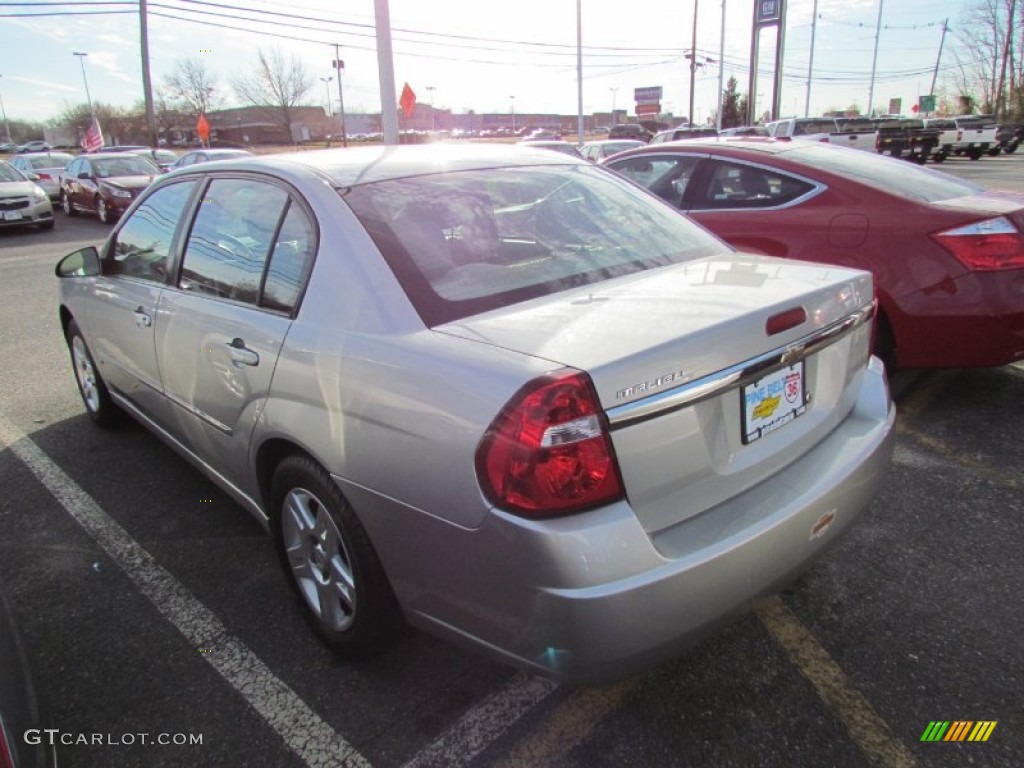 2006 Malibu LT Sedan - Silverstone Metallic / Titanium Gray photo #4