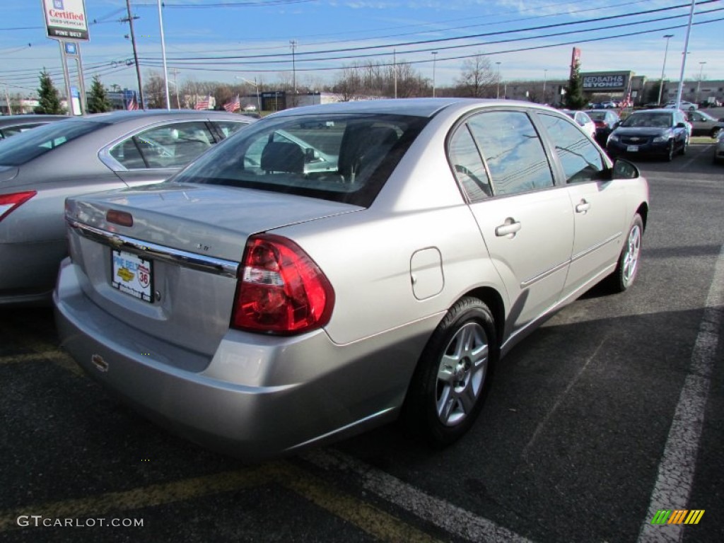 2006 Malibu LT Sedan - Silverstone Metallic / Titanium Gray photo #5