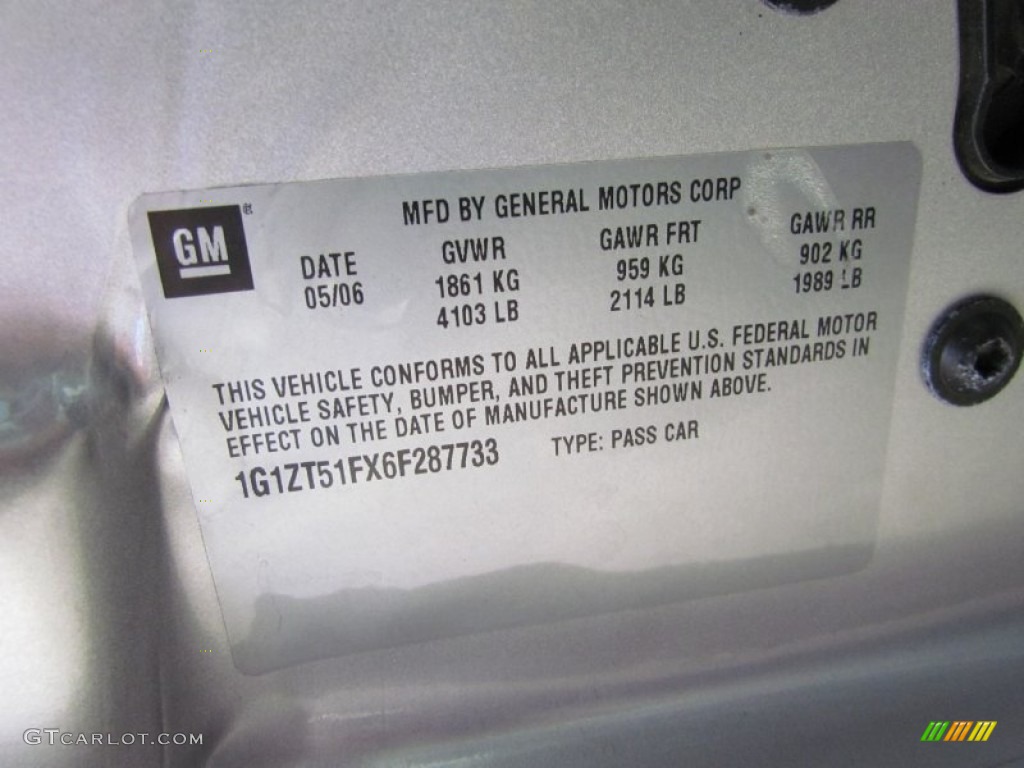 2006 Malibu LT Sedan - Silverstone Metallic / Titanium Gray photo #8